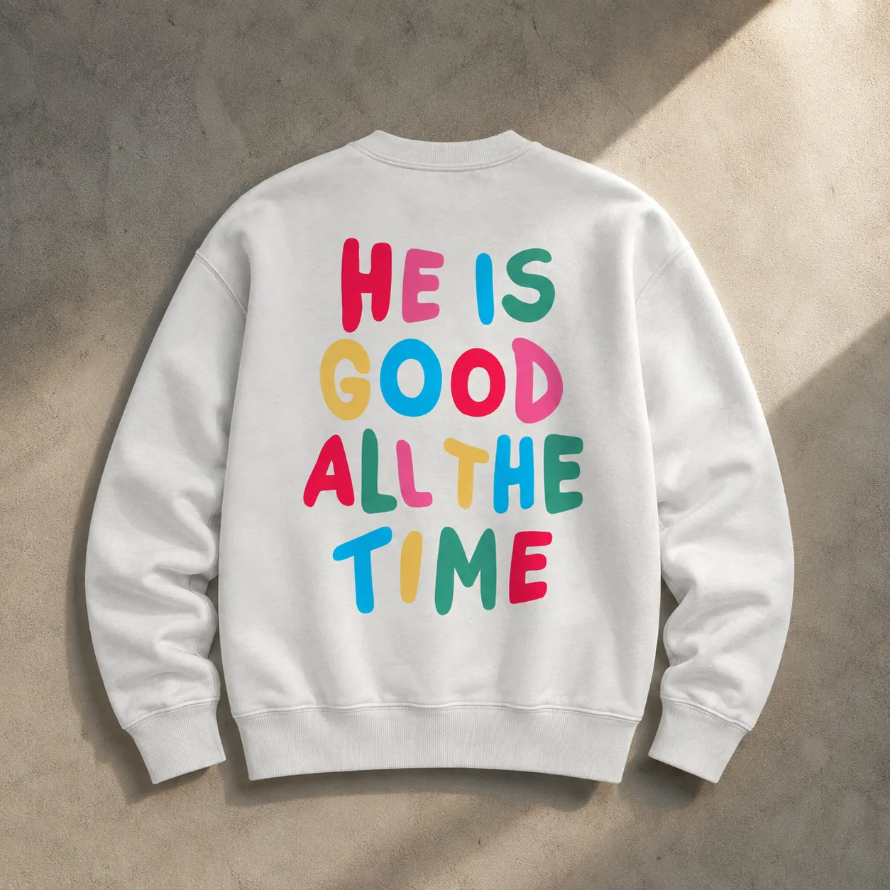he is good al the time_blanco